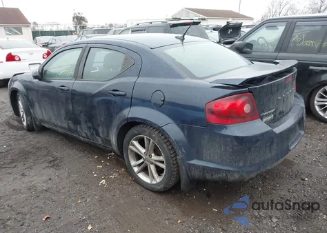 2014 Dodge Avenger Sxt из США, поврежденный, VIN 1C3CDZCG8EN187680